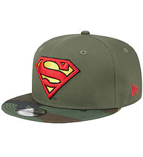 New Era Cap - 9Fifty - Superman - Army Green