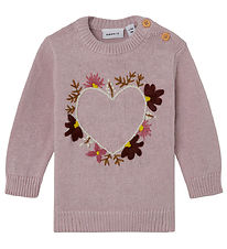Name It Blouse - Knitted - NbfLifine - Violet Ice
