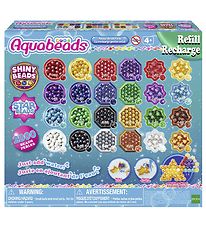 Aquabeads Perlur - 2000+ Stk. - Glansandi perlupakki