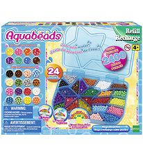 Aquabeads Perlur - 2400+ Stk. - MEGA Perlusett - Marglitað