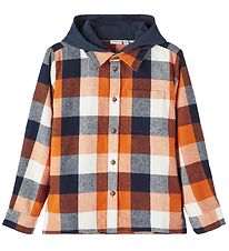 Name It Shirt w. Hood - NkmLane - Autumn Maple