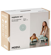 Modu Explorer Set - 20 Parts - Ocean Mint/Forest Green