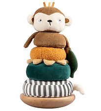 Sebra Tumbling & Stacking Toys - Monkey Maci