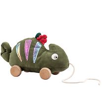 Sebra Pull Along Toy - Fabric - The Chameleon Carly