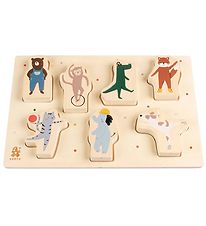 Sebra Jigsaw Puzzle - Wood - Toes/Builders