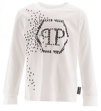 Philipp Plein Blouse - Optique White av. Imprim