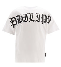 Philipp Plein T-shirt - Vit m. Svart