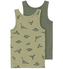 Name It Sous-pull - Noos - NmmTank Top - 2 Pack - Sage