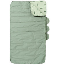 Done by Deer Sleeping Bag - Quilt - Slumber Back - Croco Green