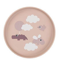 Done by Deer Assiette - Thermoplastique - Happy Clouds - Powder