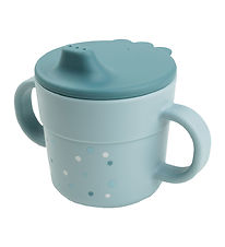 Done by Deer Sippy Cup - Happy Dots - Blue