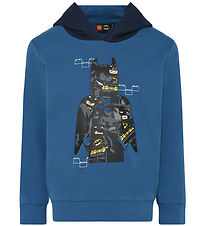 LEGO Batman Kapuzenpullover - LWStorm - Blau