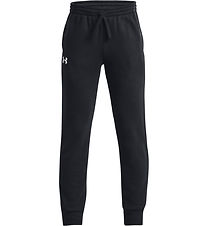 Under Armour Sweatpants - Rival Fleece Joggers - Black