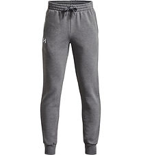 Under Armour Sweatpants - Rival Fleece Joggers - Castlerock Lig