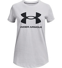 Under Armour T-shirt - Sport Style Logo - Halo Gray