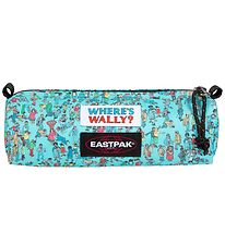 Eastpak Pencil Case - Benchmark Single - Wally Pattern Blue