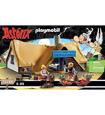 Playmobil Asterix - Hut van Hrmetix - 71266 - 73 Onderdelen
