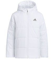 adidas Performance Pehmustettu takki - JG CB Pad JKT - Valkoinen