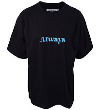 Hound T-Shirt - Oversized - Zwart m. Print