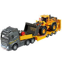 Majorette Toys - Volvo Truck And Rubber Goat w. Light/Sound