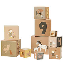 Smallstuff Stacking Boxes - 10 pcs - Farm Duck Dolls