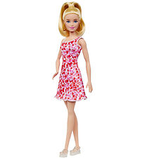 Barbie Doll - Barbie Fashionista Doll - Pink Floral Dress