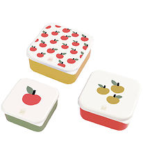 Petit Jour Paris Lunchbox - 3 pcs - 11.5 x 5.5 cm - Apples