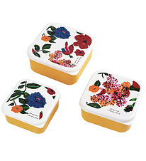 Petit Jour Paris Lunchbox Set - 3 pcs - 11.5 x 5.5 cm - Flowers