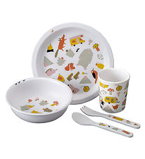 Petit Jour Paris Dinner Set - 5 Parts - Melamine - The adventure