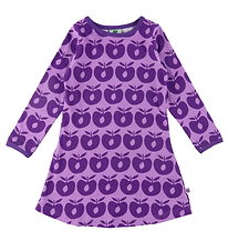 Smfolk Dress - Viola w. Retro Apples