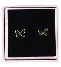 MillaVanilla Earrings - Butterfly - Gold