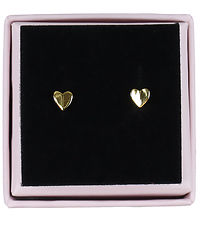 MillaVanilla Earrings - Heart - Gold