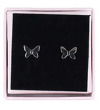 MillaVanilla Earrings - Butterfly - Silver