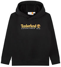 Timberland Hoodie - Black w. Print