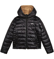 BOSS Down Jacket - Reversible - Black/Brown