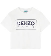 Kenzo T-shirt - Ivory w. Navy