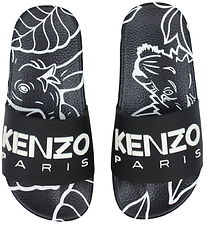 Kenzo Flip Flops - Black