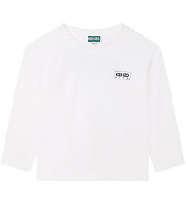 Kenzo Bluse - Ivory m. Navy