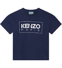 Kenzo T-shirt - Navy w. White