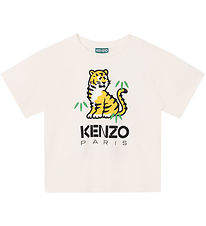 Kenzo T-shirt - Ivory w. Tiger
