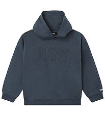 DKNY Hoodie - Navy w. Print