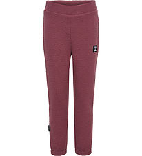 Hummel Flísbuxur - Teddy - hmlAtlas - Rose Brown