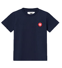 Wood Wood T-Shirt - Ola - Navy