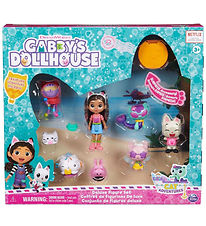 Gabby's Dollhouse Myndasett - 11 Partar - Ferðamenn