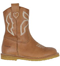 Angulus Boots - Cowboy - Tan