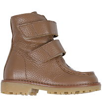 Angulus Boots - Mid-Cut - Nougat w. Lining/Velcro