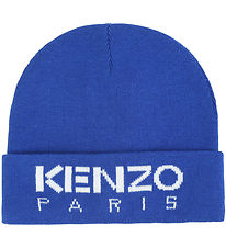 Kenzo Bonnet - Tricot - Bleu av. Blanc