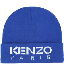 Kenzo Mtze - Strick - Blau m. Wei