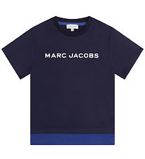 Little Marc Jacobs T-shirt - Navy w. Blue/White