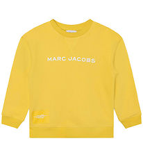 Little Marc Jacobs Sweat-shirt - Jaune av. Blanc